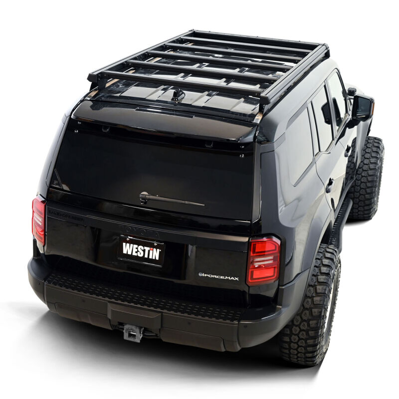 Toyota Land Cruiser Roof Rack - Westin - Mesa Roof Rack - Textured Black - 2026+