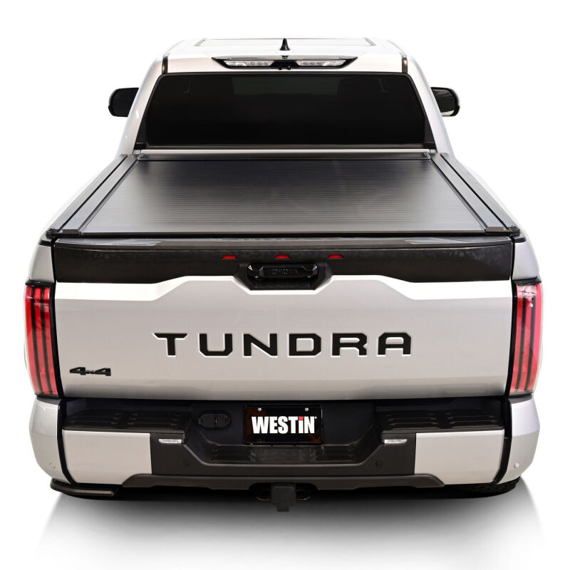 Toyota Tundra Electric Retractable Tonneau Cover - Westin - Black - `22-`26