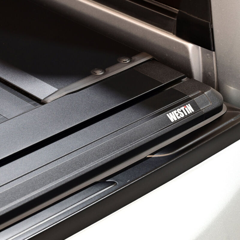 Toyota Tundra Electric Retractable Tonneau Cover - Westin - Black - `22-`26