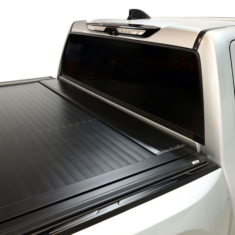 Toyota Tundra Electric Retractable Tonneau Cover - Westin - Black - `22-`26