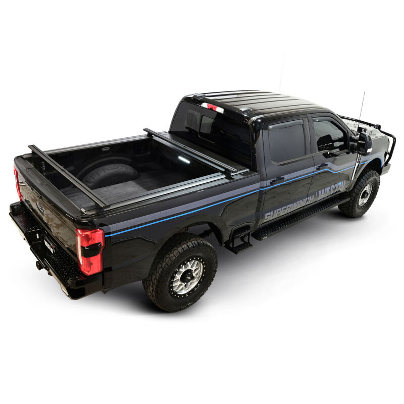 Ford F-250 Electric Retractable Tonneau Cover - Westin - Power Retractable - Black - `17-`26