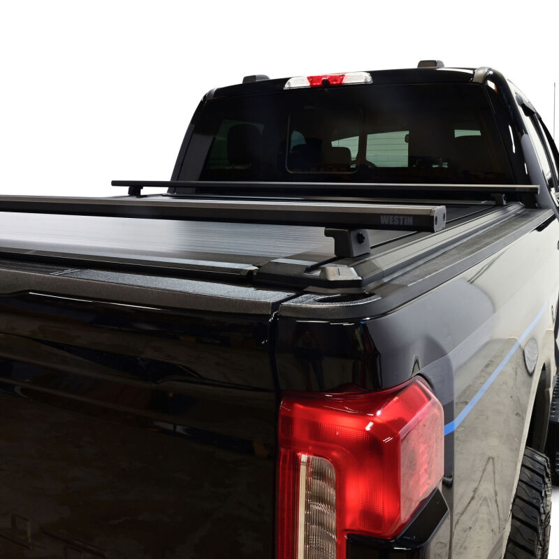 Ford F-250 Electric Retractable Tonneau Cover - Westin - Power Retractable - Black - `17-`26