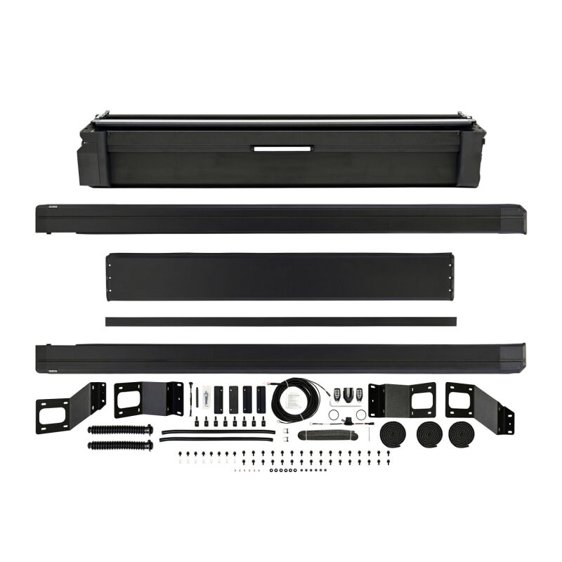 Ford F-350 Electric Retractable Tonneau Cover - Westin - Power Retractable - Black - `17-`26