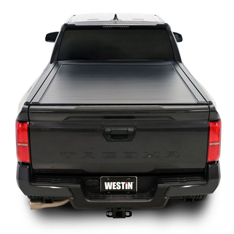 Toyota Tacoma Electric Retractable Tonneau Cover - Westin - Power Retractable - Black - `24-`26