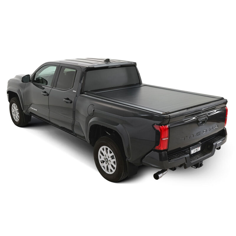 Toyota Tacoma Electric Retractable Tonneau Cover - Westin - Power Retractable - Black - `24-`26