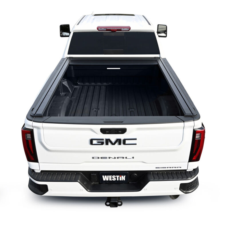 GMC Sierra Electric Retractable Tonneau Cover - Westin - Black - `20-`26