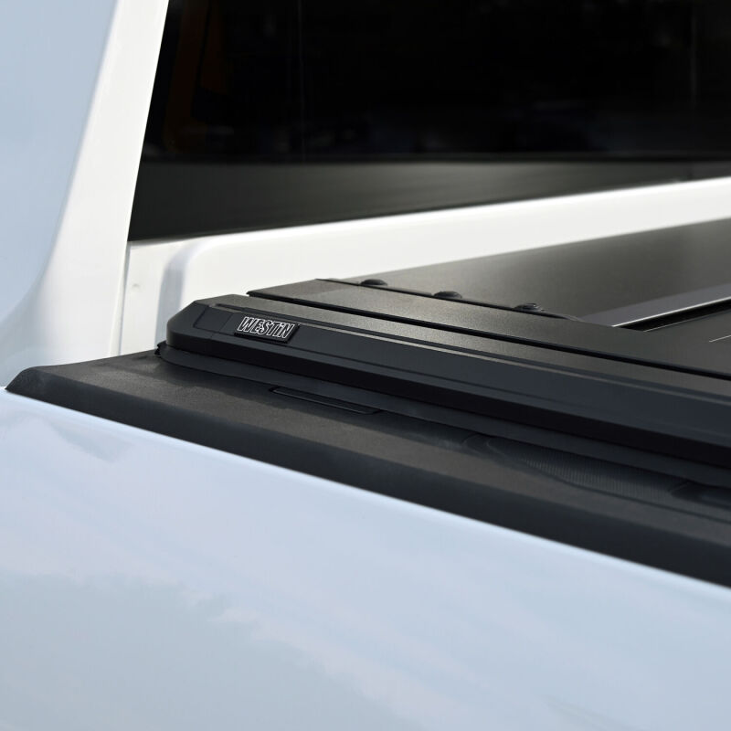 GMC Sierra Electric Retractable Tonneau Cover - Westin - Black - `20-`26