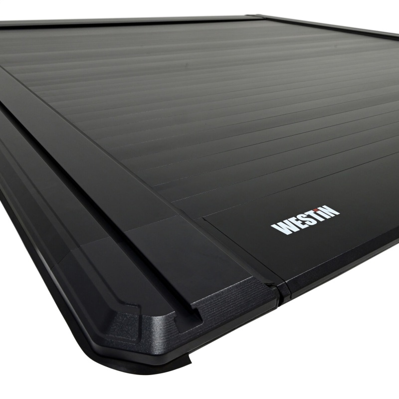GMC Sierra 1500 Electric Retractable Tonneau Cover - Westin - Black - `19-`26