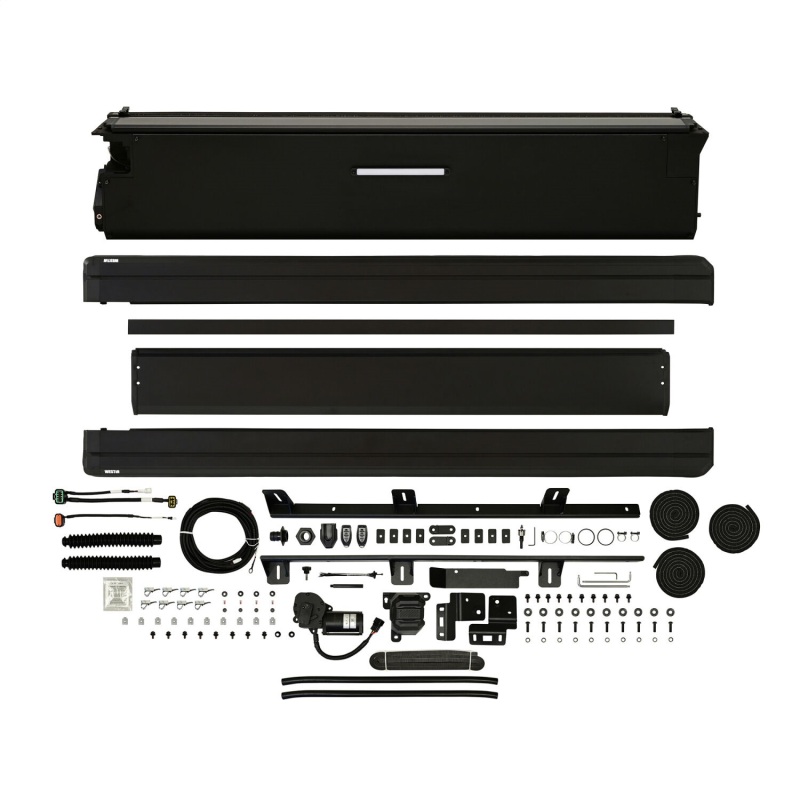 GMC Sierra 1500 Electric Retractable Tonneau Cover - Westin - Black - `19-`26