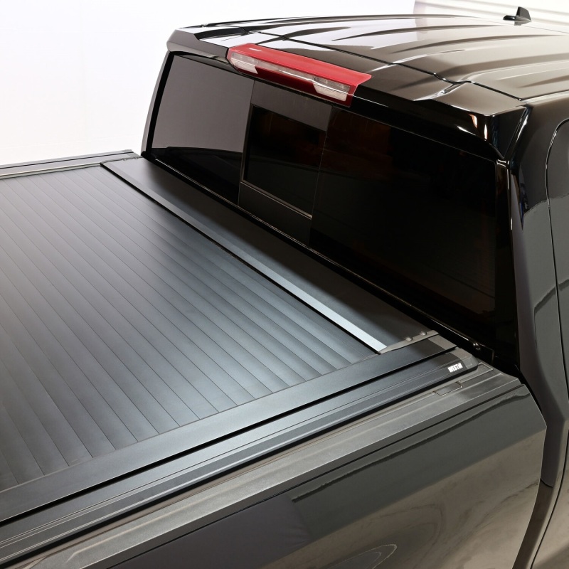 GMC Sierra 1500 Electric Retractable Tonneau Cover - Westin - Black - `19-`26
