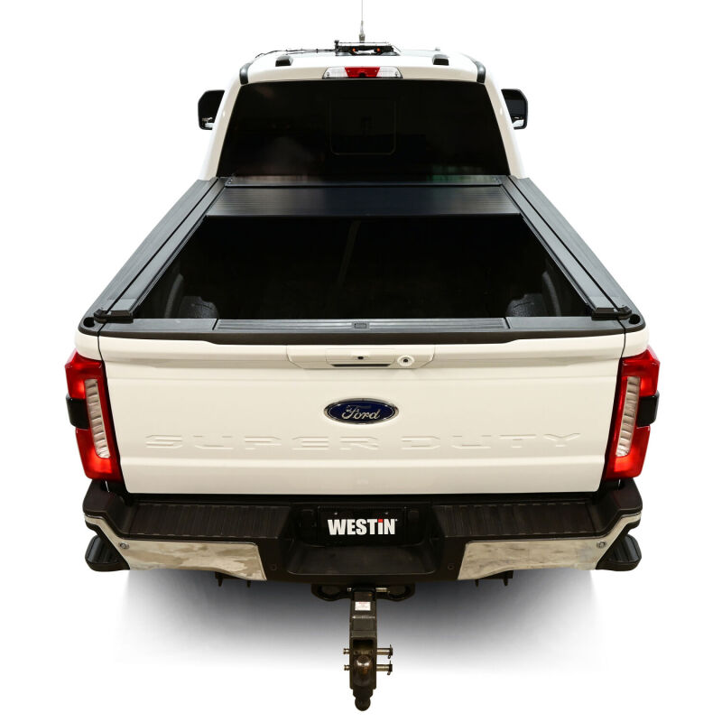 Ford F-250 Tonneau Cover - Westin - Manual Retractable - Black - `17-`26