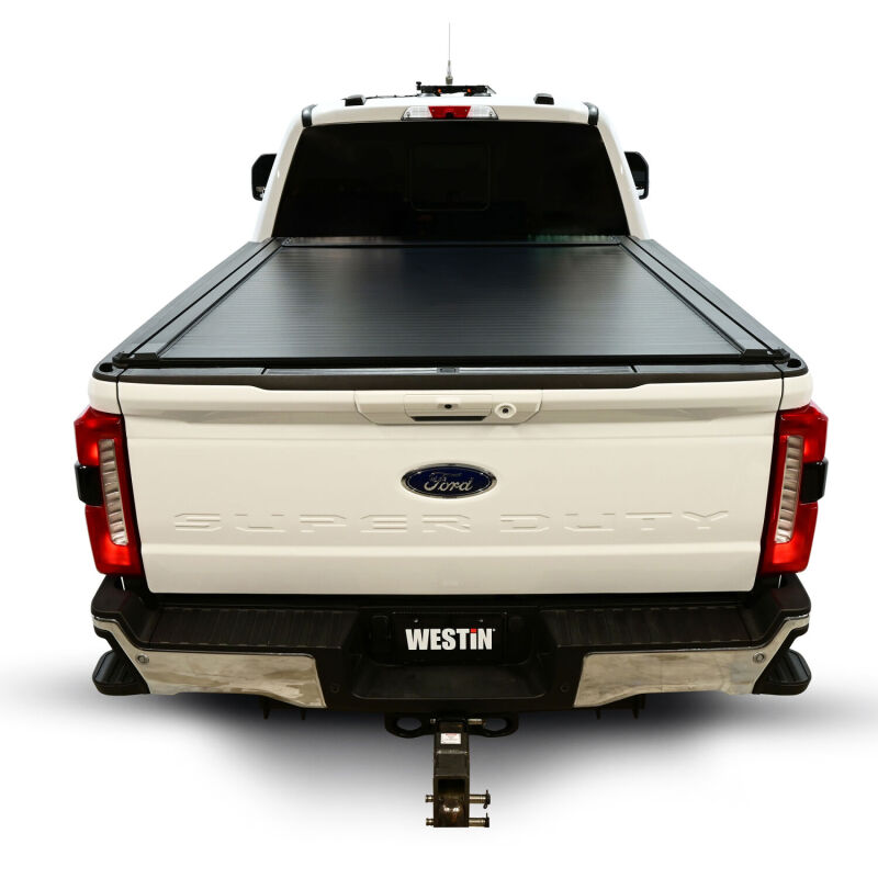 Ford F-550 Tonneau Cover - Westin - Manual Retractable - Black - `17-`26