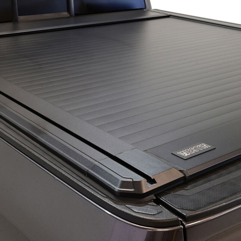 Toyota Tacoma Tonneau Cover - Westin - Manual Retractable - Black - `16-`23