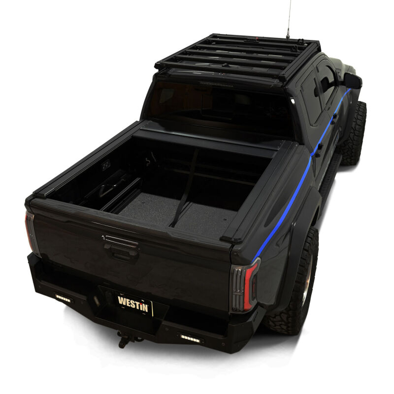 Toyota Tacoma Tonneau Cover - Westin - Manual Retractable - Black - `24-`26