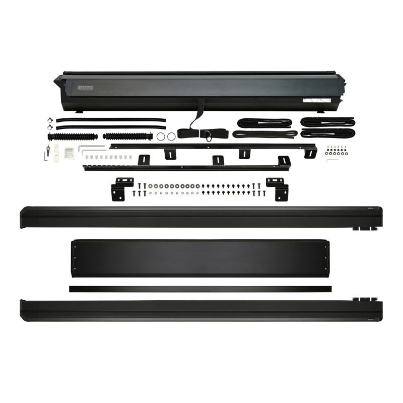 GMC Sierra 3500 Manual Retractable Tonneau Cover - Westin - Black - `19-`26