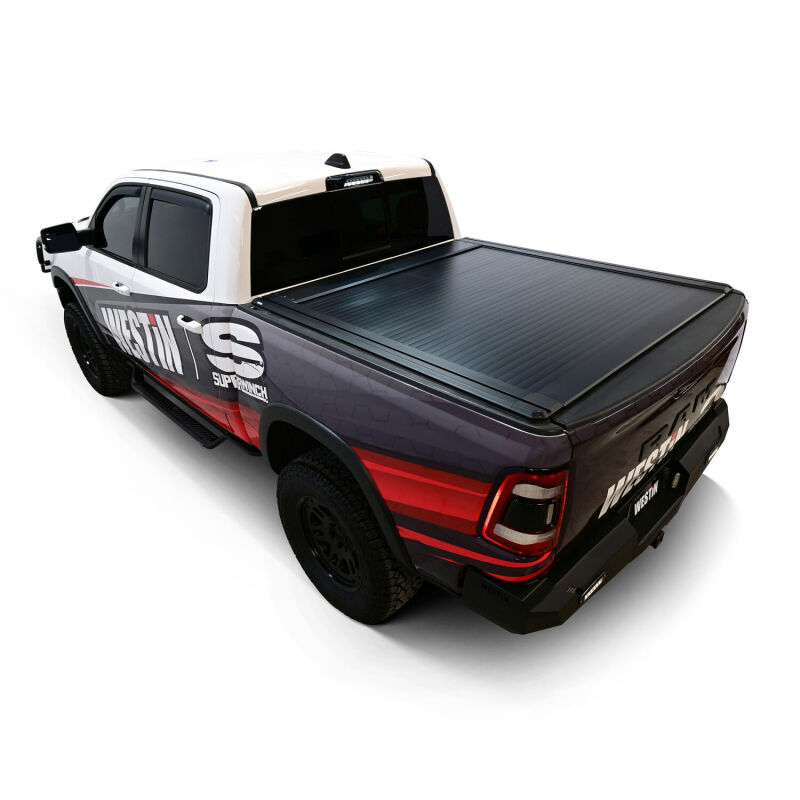 Ram 1500 Tonneau Cover - Westin - Manual Retractable - Black - `19-`26