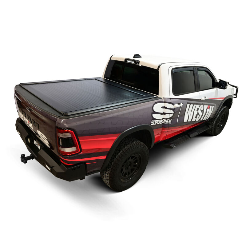 Ram 1500 Tonneau Cover - Westin - Manual Retractable - Black - `19-`26