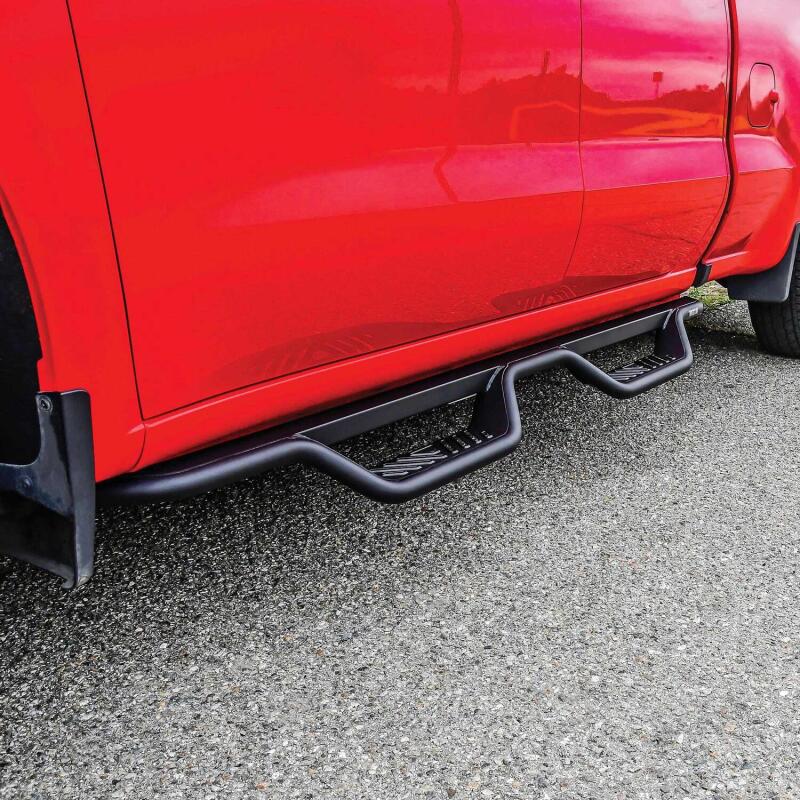 GMC Sierra 2500 Nerf Bars - Westin - Outlaw Drop - Textured Black - `14-`18