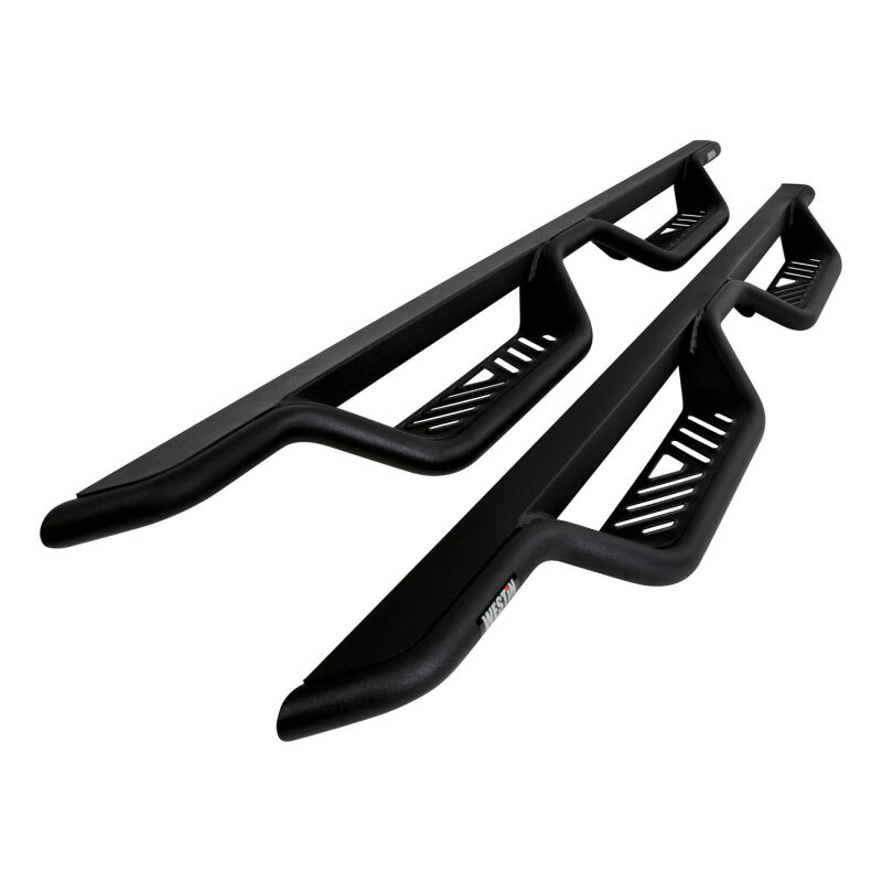GMC Sierra 3500 Nerf Bars - Westin - Outlaw Drop - Textured Black - `14-`18