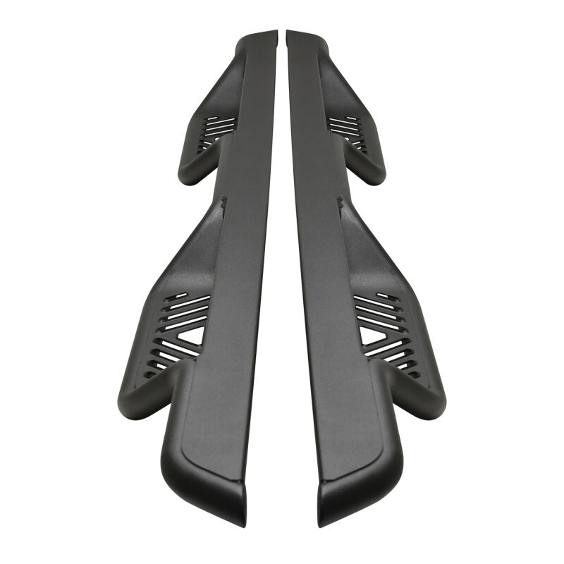 GMC Sierra Nerf Step Bars - Westin - Outlaw Drop, 4 in Drop, Cab Length - Textured Black - `14-`18