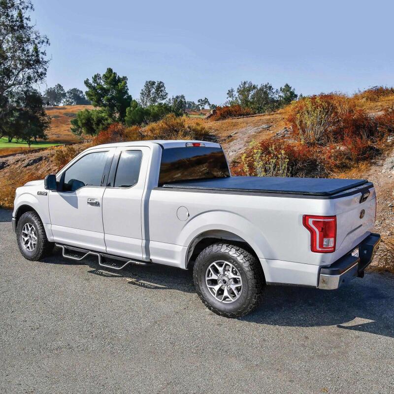 Ford F-450 Nerf Bars - Westin - Outlaw Drop - Textured Black - `17-`26