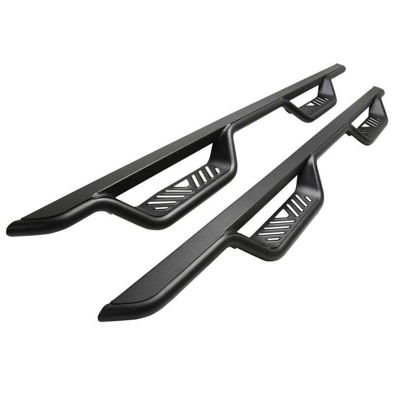 Ford F-250 Nerf Step Bars - Westin - Outlaw Drop - Textured Black - `17-`22