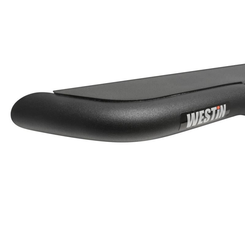 GMC Sierra Nerf Step Bars - Cab Length - Westin - Outlaw Drop - Textured Black - `19-`22