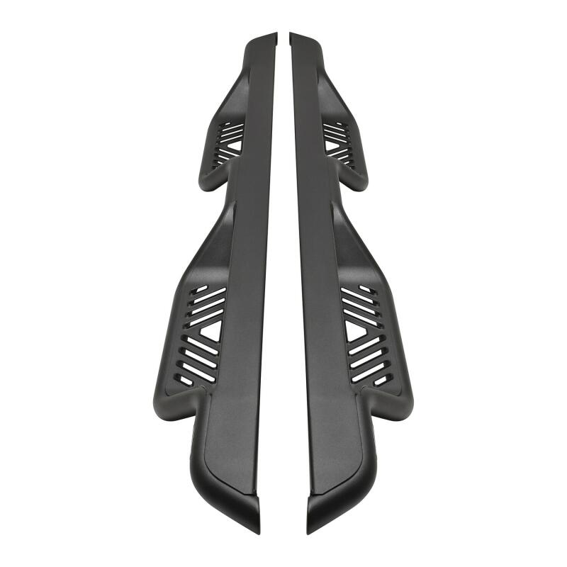 GMC Sierra Nerf Step Bars - Cab Length - Westin - Outlaw Drop - Textured Black - `19-`22