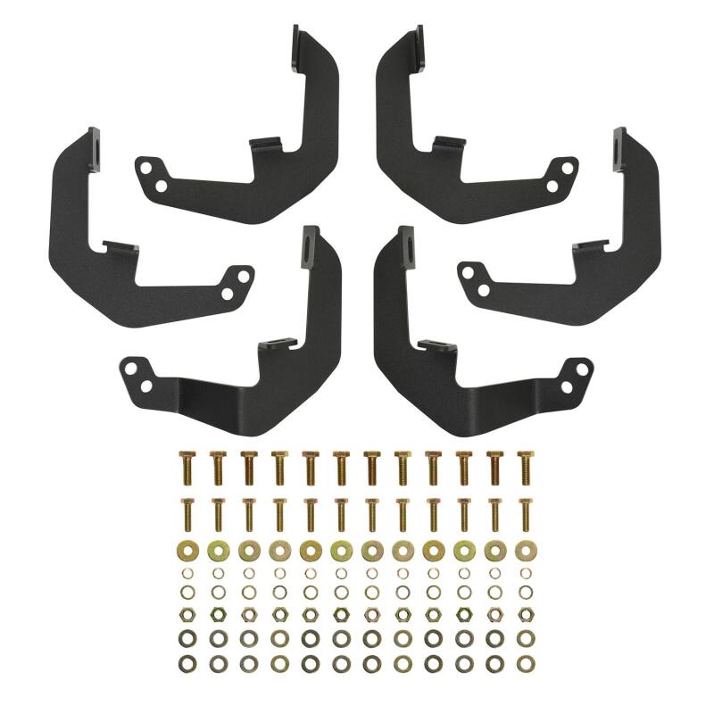 GMC Sierra Nerf Step Bars - Westin - Outlaw Drop - Textured Black - `19-`22