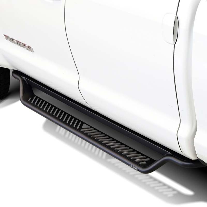 Toyota Tundra Double Cab Running Boards - Westin - Outlaw - Textured Black - `07-`21