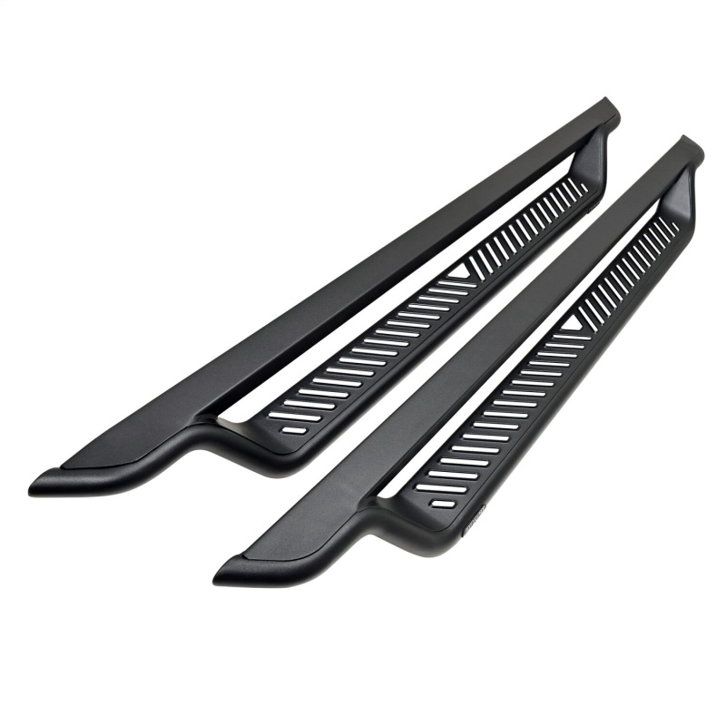 Toyota Tundra Double Cab Running Boards - Westin - Outlaw - Textured Black - `07-`21