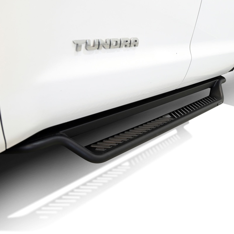 Toyota Tundra Double Cab Running Boards - Westin - Outlaw - Textured Black - `07-`21