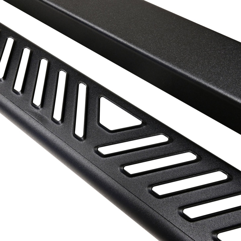 Toyota Tundra Double Cab Running Boards - Westin - Outlaw - Textured Black - `07-`21