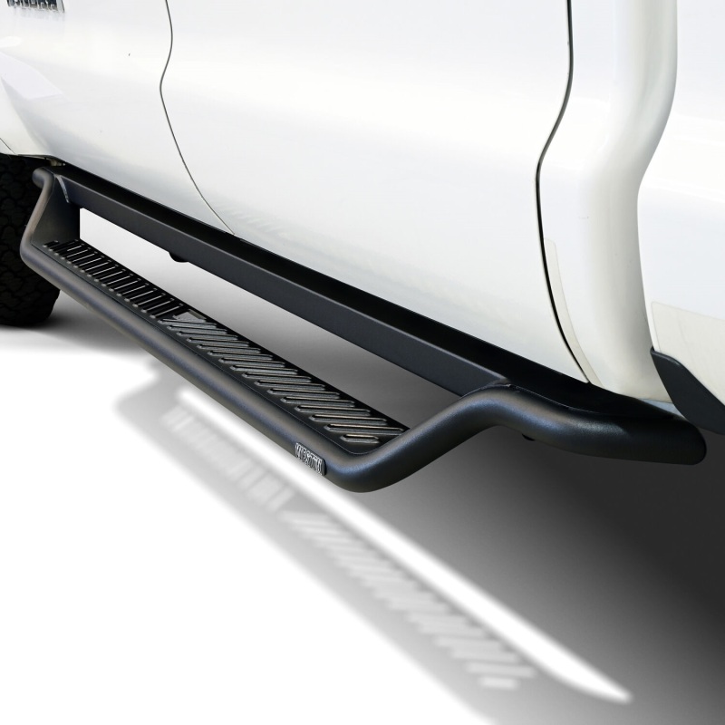 Toyota Tundra Double Cab Running Boards - Westin - Outlaw - Textured Black - `07-`21