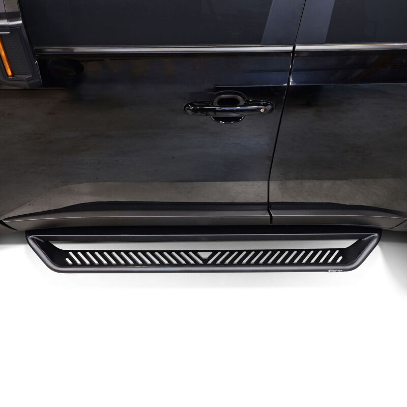 Toyota Land Cruiser Running Boards - Westin - Outlaw Drop - Textured Black - `24-`26