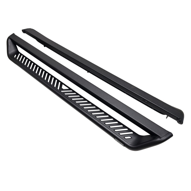 Toyota Land Cruiser Running Boards - Westin - Outlaw Drop - Textured Black - `24-`26