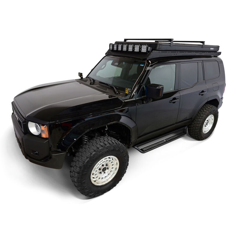 Toyota Land Cruiser Running Boards - Westin - Outlaw Drop - Textured Black - `24-`26