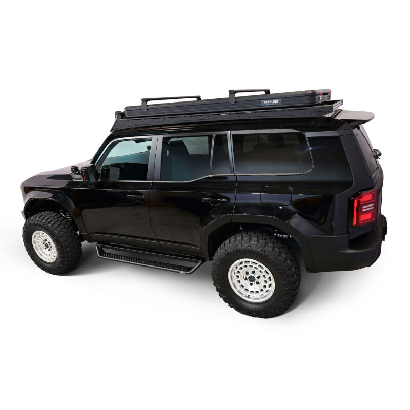 Toyota Land Cruiser Running Boards - Westin - Outlaw Drop - Textured Black - `24-`26