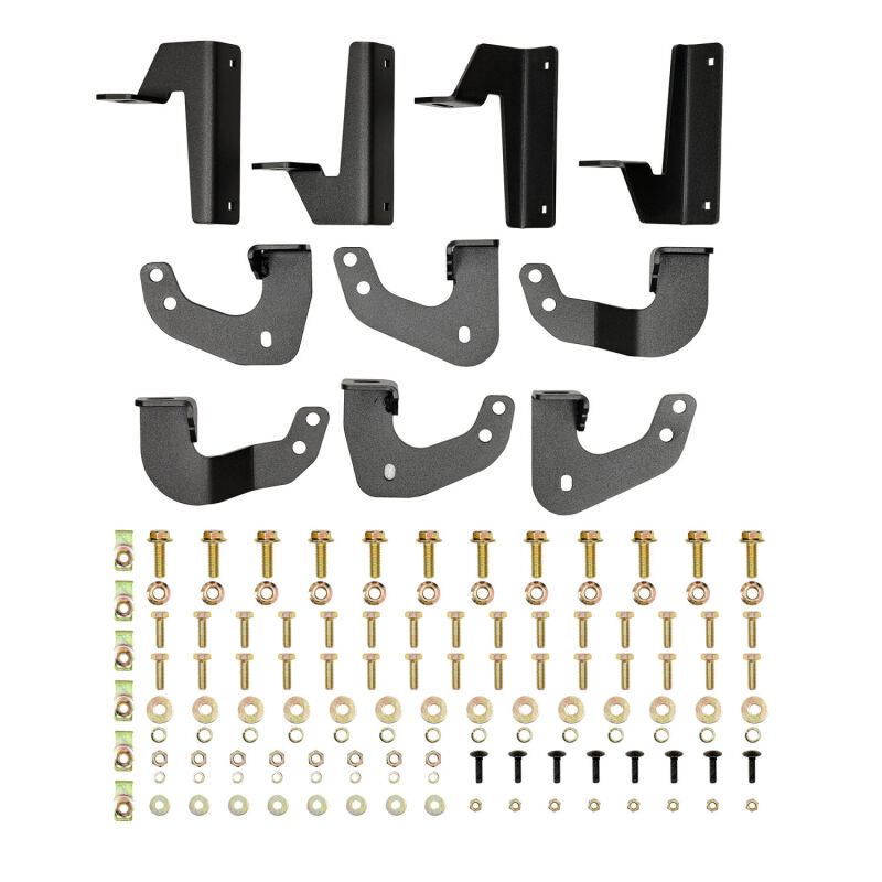 Jeep Gladiator Running Boards - Westin - Outlaw Drop - Tex. Blk - `20-`25