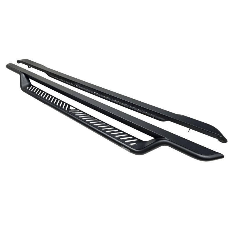 Jeep Gladiator Running Boards - Westin - Outlaw Drop - Tex. Blk - `20-`25