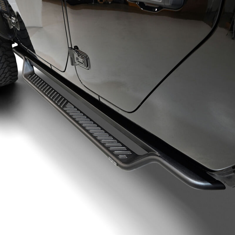 Jeep Gladiator Running Boards - Westin - Outlaw Drop - Tex. Blk - `20-`25