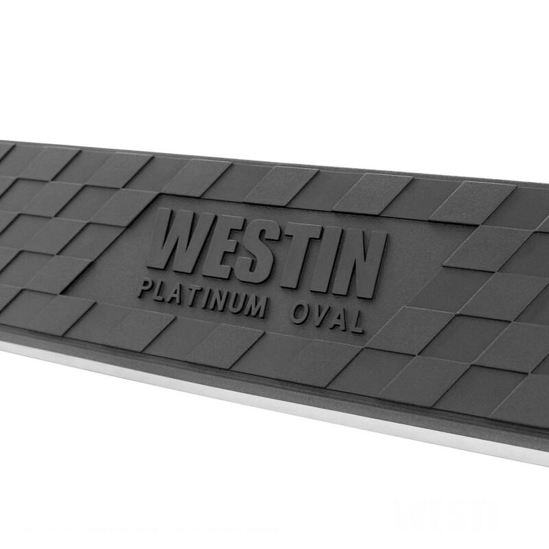 Ford F-350 Nerf Bars - Westin - Platinum 4 Oval - Black - `99-`16
