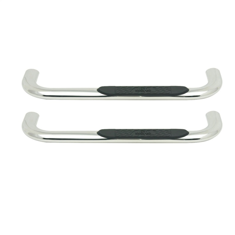 Chevrolet Silverado 1500 Nerf Bars - Westin - Platinum 4 Oval - Polished Stainless Steel - `99-`13