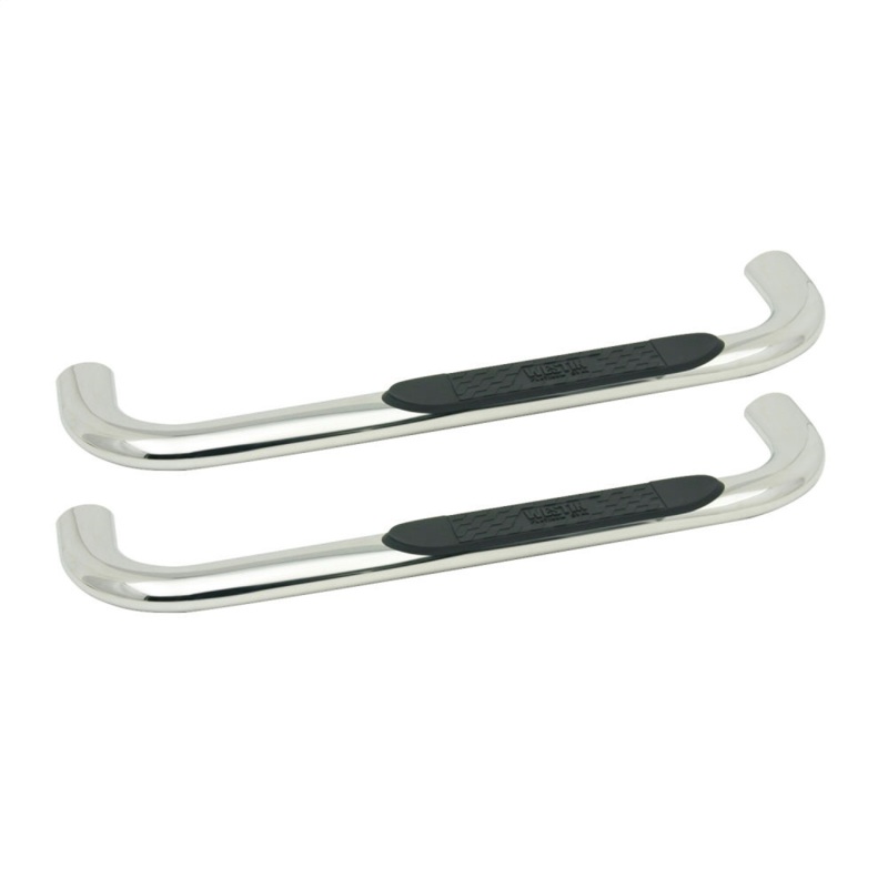 Chevrolet Silverado 1500 Nerf Bars - Westin - Platinum 4 Oval - Polished Stainless Steel - `99-`13