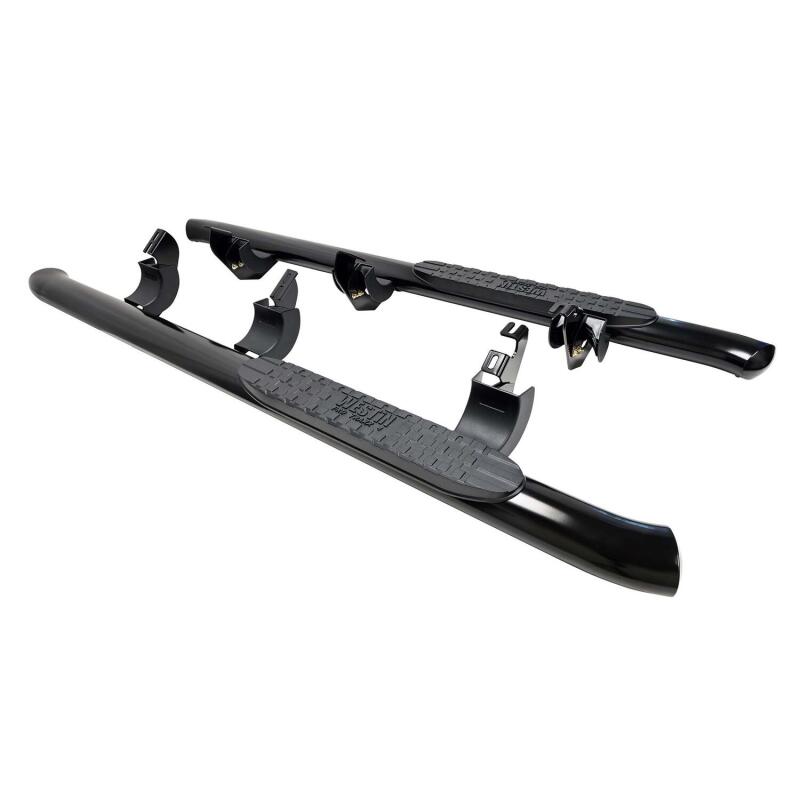 Toyota Tacoma XtraCab Nerf Step Bars - Westin - PRO TRAXX 4 Oval - Black - `24-`25