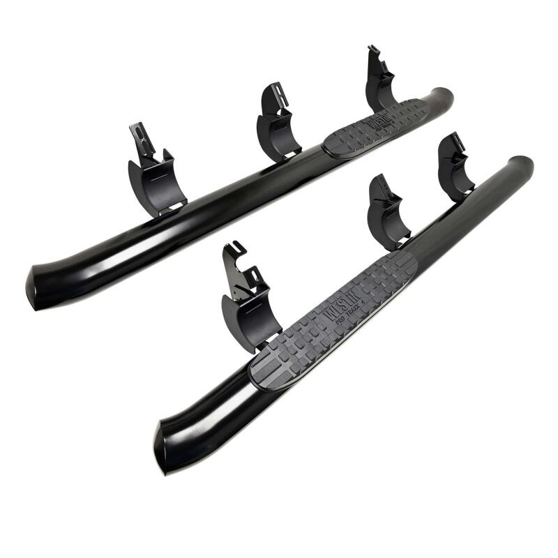 Toyota Tacoma XtraCab Nerf Step Bars - Westin - PRO TRAXX 4 Oval - Black - `24-`25