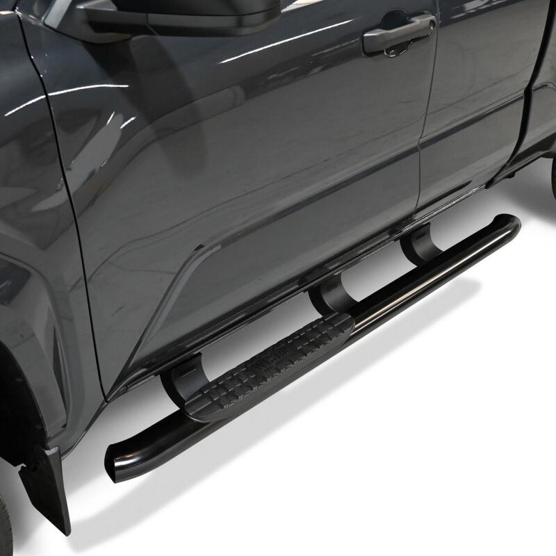 Toyota Tacoma XtraCab Nerf Step Bars - Westin - PRO TRAXX 4 Oval - Black - `24-`25