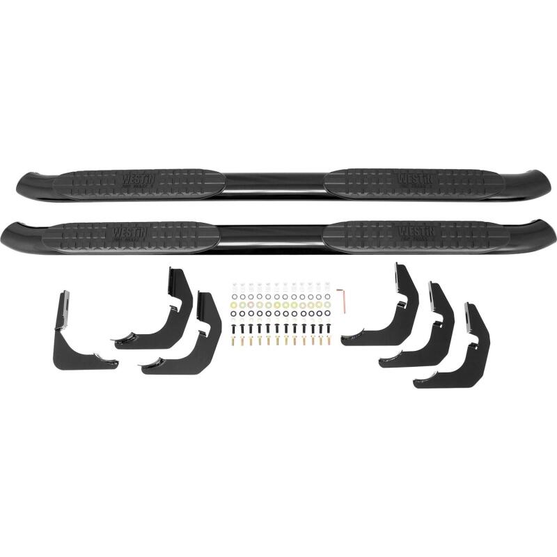 GMC Sierra 1500 Nerf Step Bars - Westin - PRO TRAXX 4 Oval - Black - `14-`18