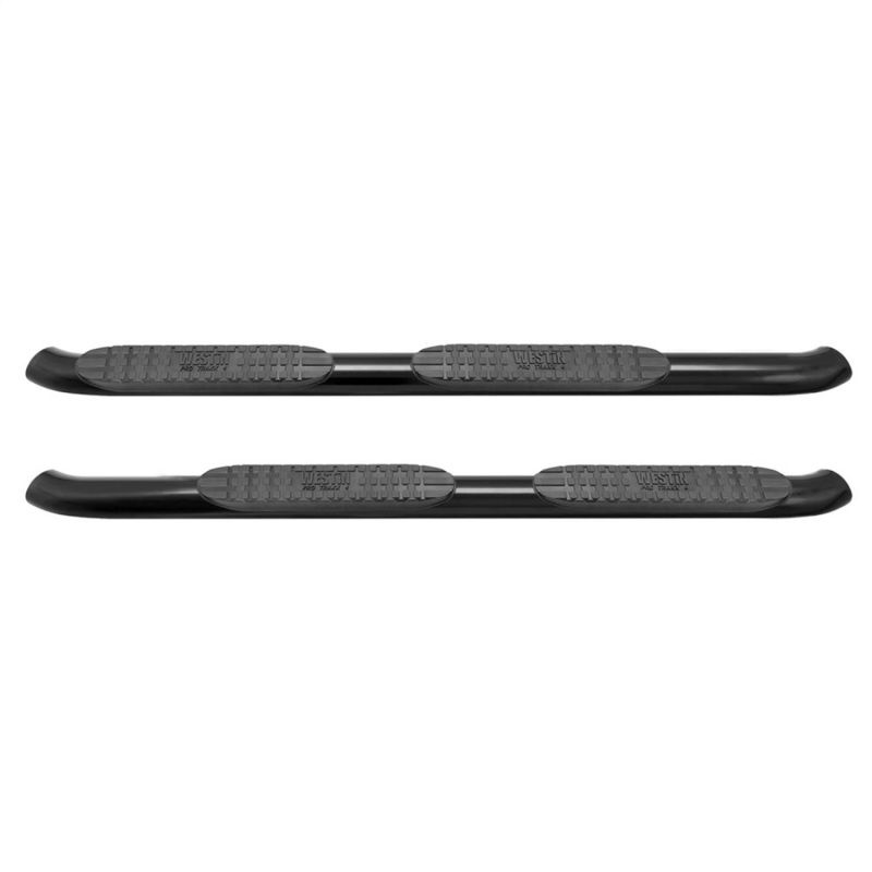 Jeep Wrangler JL Unlimited Nerf Bars - Rocker Mount - Westin - PRO TRAXX 4 Oval - Textured Black - `18-`20