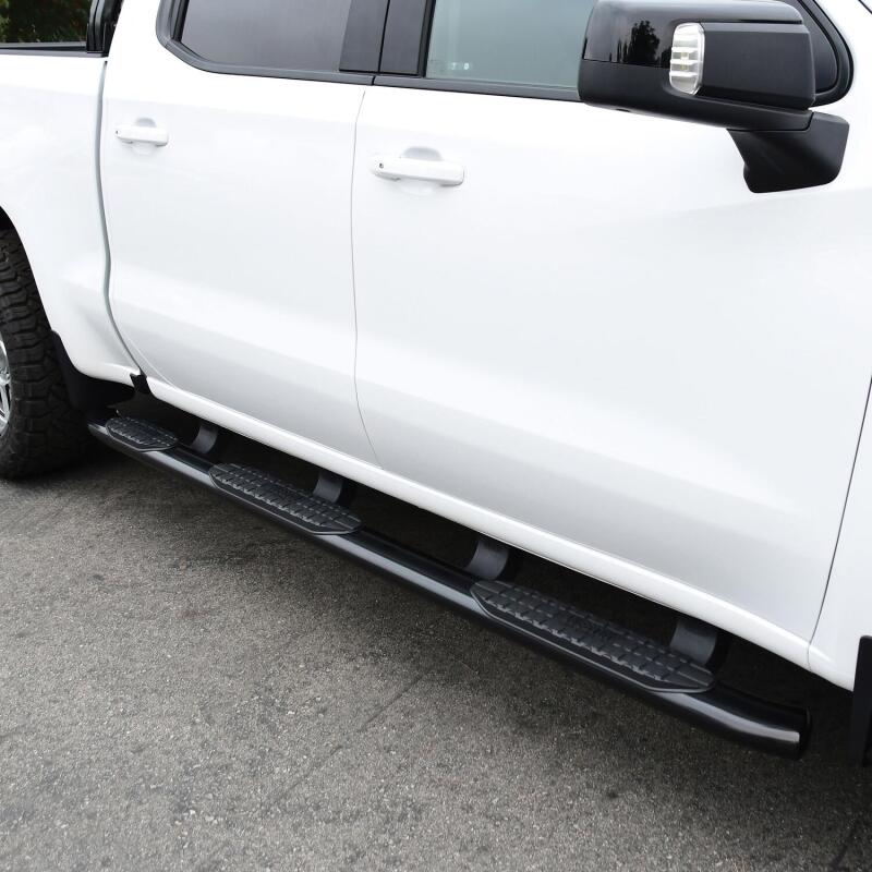 GMC Sierra 1500 Nerf Bars - Westin - PRO TRAXX 5 Oval Wheel to Wheel - Black - 2019